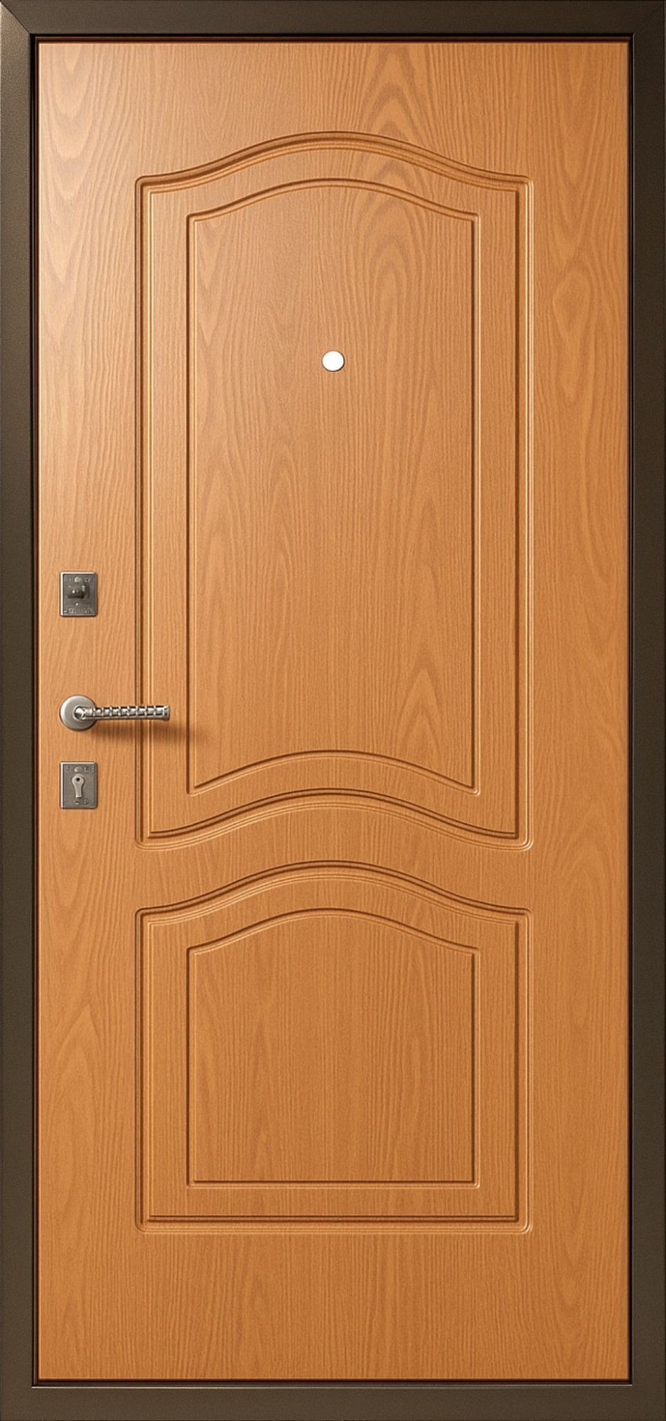 Входная дверь СТАНДАРТ ОПТИМА АЛЬФА 860*2050 (СТАНДАРТ ОПТИМА АЛЬФА миланский орех)